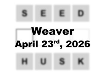 ‘Wordle’ Answer Today 1769 April 23rd 2026 – Hints and Solution (4/23/26)