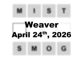 ‘Wordle’ Answer Today 1770 April 24th 2026 – Hints and Solution (4/24/26)