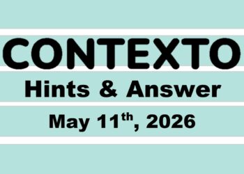 ‘Wordle’ Answer Today 1787 May 11th 2026 – Hints and Solution (5/11/26)