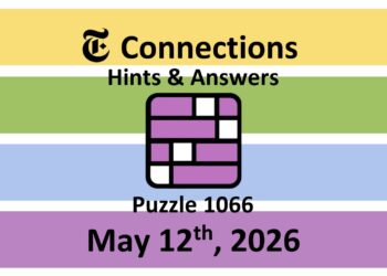 ‘Wordle’ Answer Today 1788 May 12th 2026 – Hints and Solution (5/12/26)