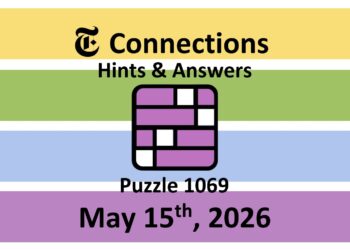 ‘Wordle’ Answer Today 1791 May 15th 2026 – Hints and Solution (5/15/26)