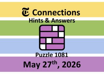 ‘Wordle’ Answer Today 1803 May 27th 2026 – Hints and Solution (5/27/26)