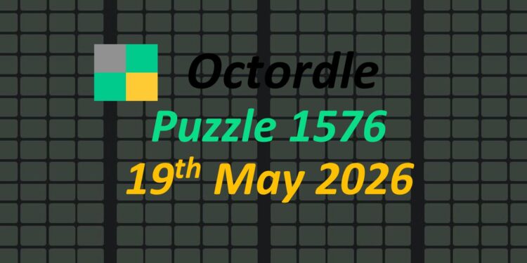 Daily Octordle 19th May 2026 Answers Today 1576