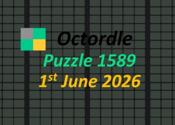 ‘Wordle’ Answer Today 1808 June 1st 2026 – Hints and Solution (6/1/26)