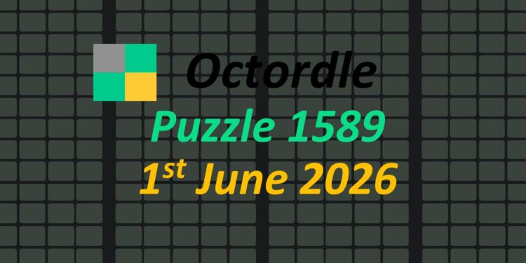 Daily Octordle 1st June 2026 Answers Today 1589