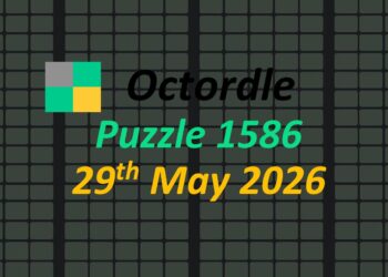 ‘Wordle’ Answer Today 1805 May 29th 2026 – Hints and Solution (5/29/26)