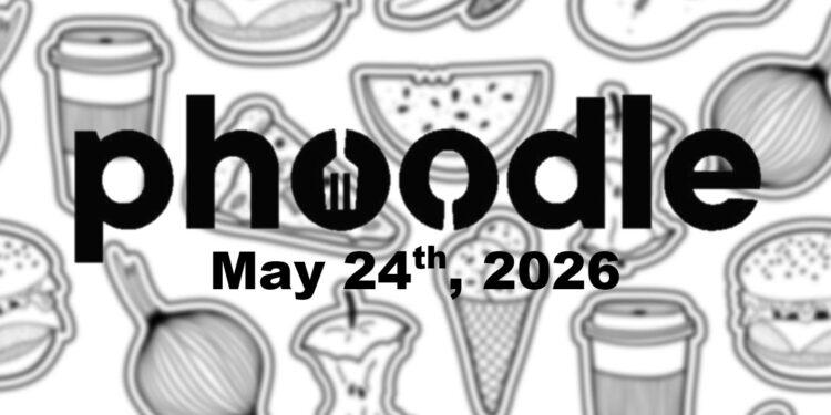 Daily Phoodle - 24th May 2026