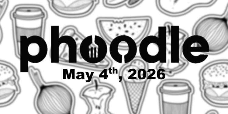 Daily Phoodle - 4th May 2026
