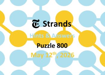 ‘Wordle’ Answer Today 1788 May 12th 2026 – Hints and Solution (5/12/26)