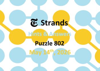 ‘Wordle’ Answer Today 1790 May 14th 2026 – Hints and Solution (5/14/26)