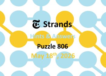 ‘Wordle’ Answer Today 1794 May 18th 2026 – Hints and Solution (5/18/26)