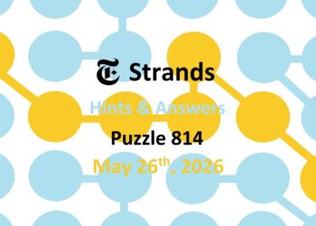 ‘Wordle’ Answer Today 1802 May 26th 2026 – Hints and Solution (5/26/26)