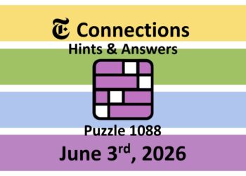 ‘Wordle’ Answer Today 1810 June 3rd 2026 – Hints and Solution (6/3/26)