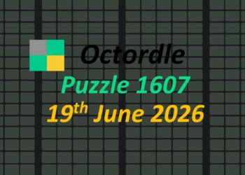 ‘Wordle’ Answer Today 1826 June 19th 2026 – Hints and Solution (6/19/26)