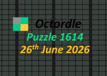 ‘Wordle’ Answer Today 1833 June 26th 2026 – Hints and Solution (6/26/26)