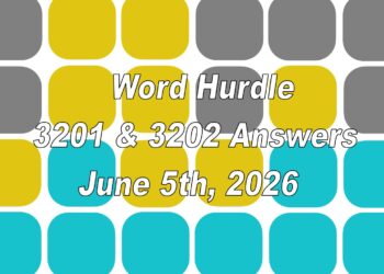 ‘Wordle’ Answer Today 1812 June 5th 2026 – Hints and Solution (6/5/26)