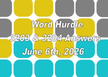 ‘Wordle’ Answer Today 1813 June 6th 2026 – Hints and Solution (6/6/26)