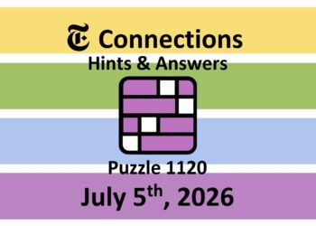 ‘Wordle’ Answer Today 1842 July 5th 2026 – Hints and Solution (7/5/26)