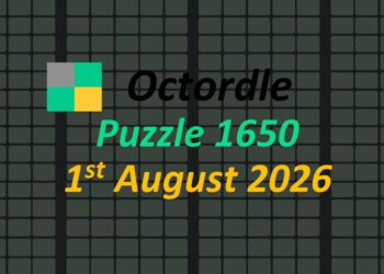 ‘Wordle’ Answer Today 1869 August 1st 2026 – Hints and Solution (8/1/26)