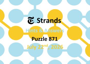 ‘Wordle’ Answer Today 1859 July 22nd 2026 – Hints and Solution (7/22/26)