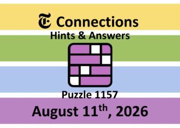 ‘Wordle’ Answer Today 1879 August 11th 2026 – Hints and Solution (8/11/26)