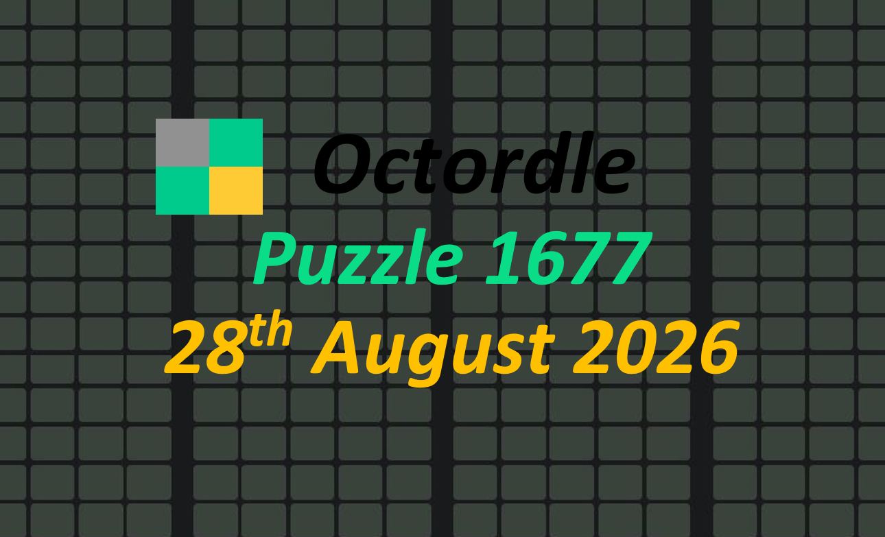 ‘Wordle’ Answer Today 1896 August 28th 2026 – Hints and Solution (8/28/26)