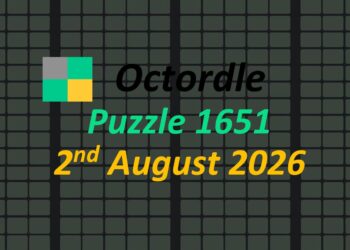 ‘Wordle’ Answer Today 1870 August 2nd 2026 – Hints and Solution (8/2/26)