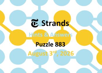 ‘Wordle’ Answer Today 1871 August 3rd 2026 – Hints and Solution (8/3/26)