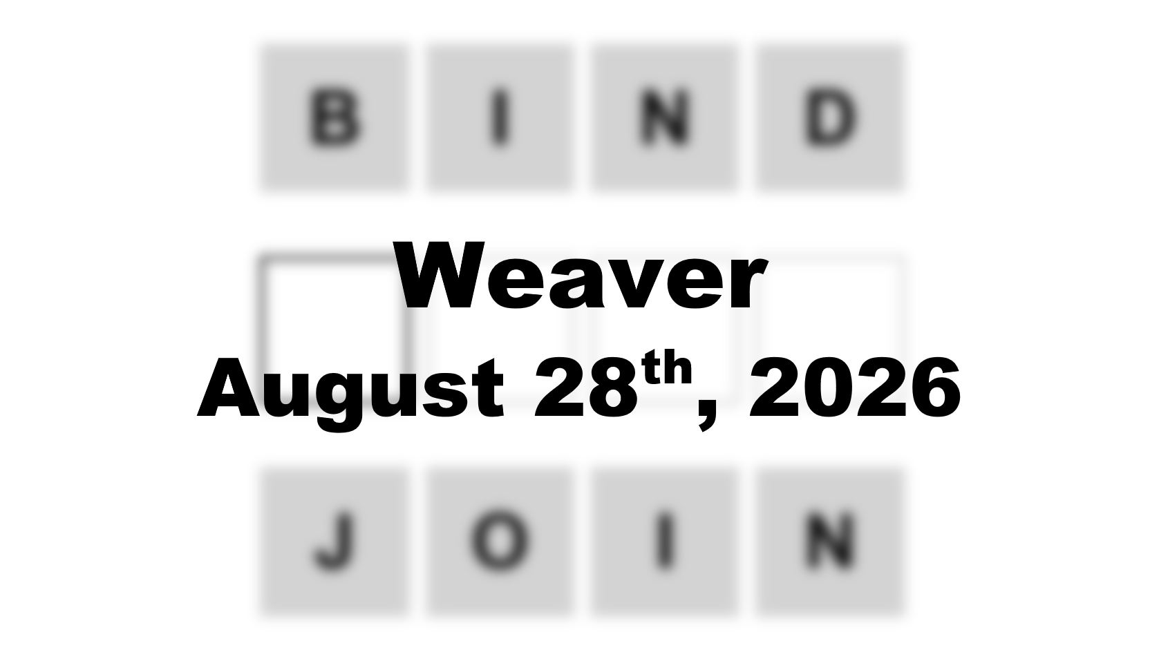 ‘Wordle’ Answer Today 1896 August 28th 2026 – Hints and Solution (8/28/26)