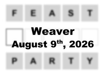 ‘Wordle’ Answer Today 1877 August 9th 2026 – Hints and Solution (8/9/26)