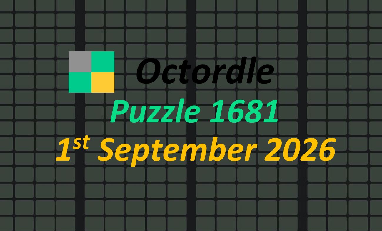 ‘Wordle’ Answer Today 1900 September 1st 2026 – Hints and Solution (9/1/26)