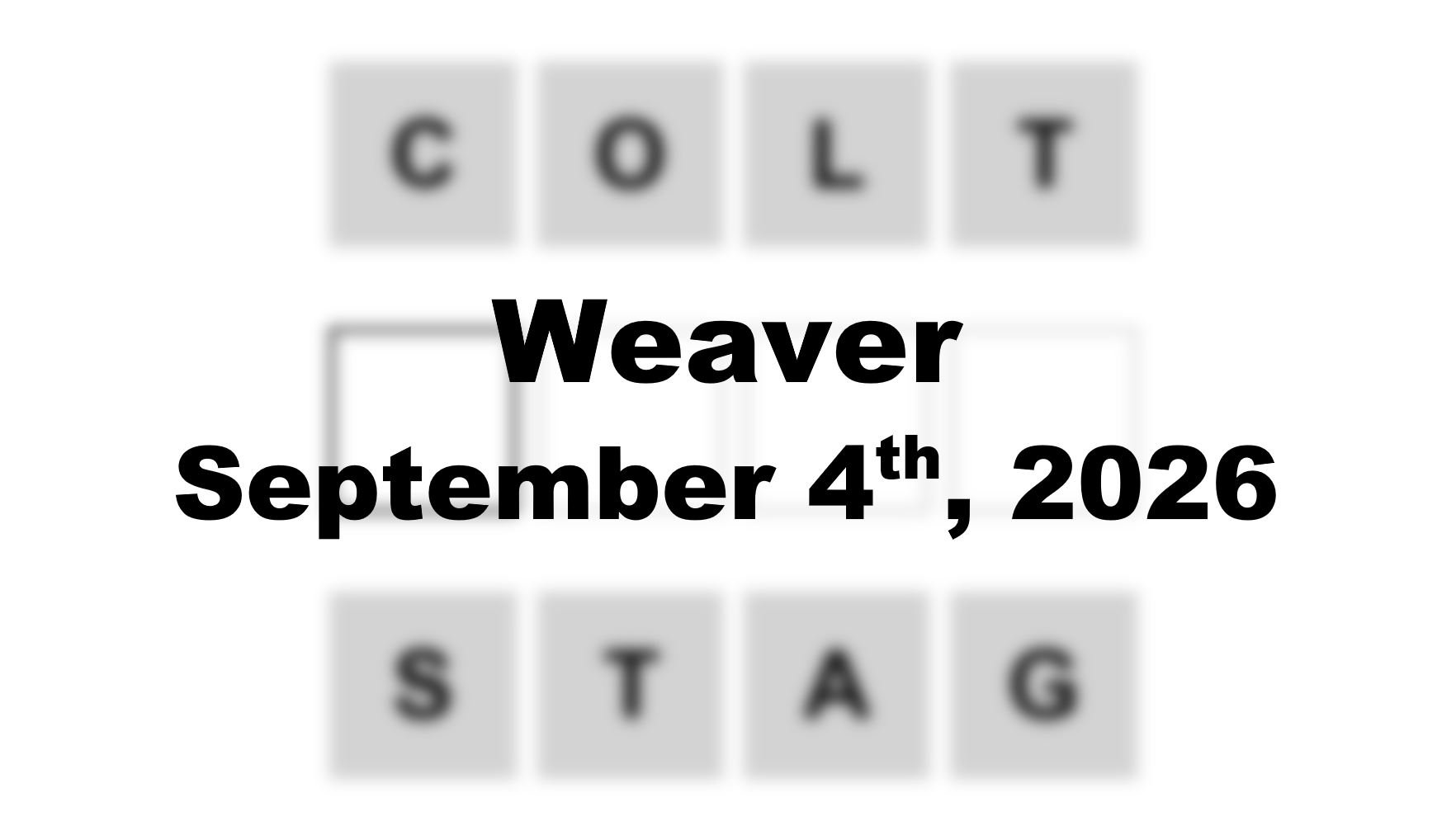 ‘Wordle’ Answer Today 1903 September 4th 2026 – Hints and Solution (9/4/26)