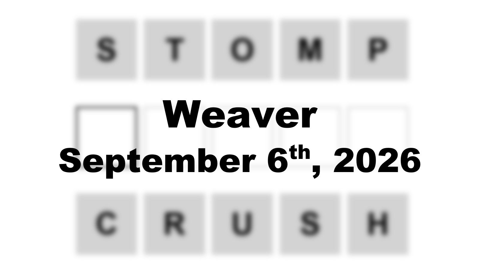 ‘Wordle’ Answer Today 1905 September 6th 2026 – Hints and Solution (9/6/26)