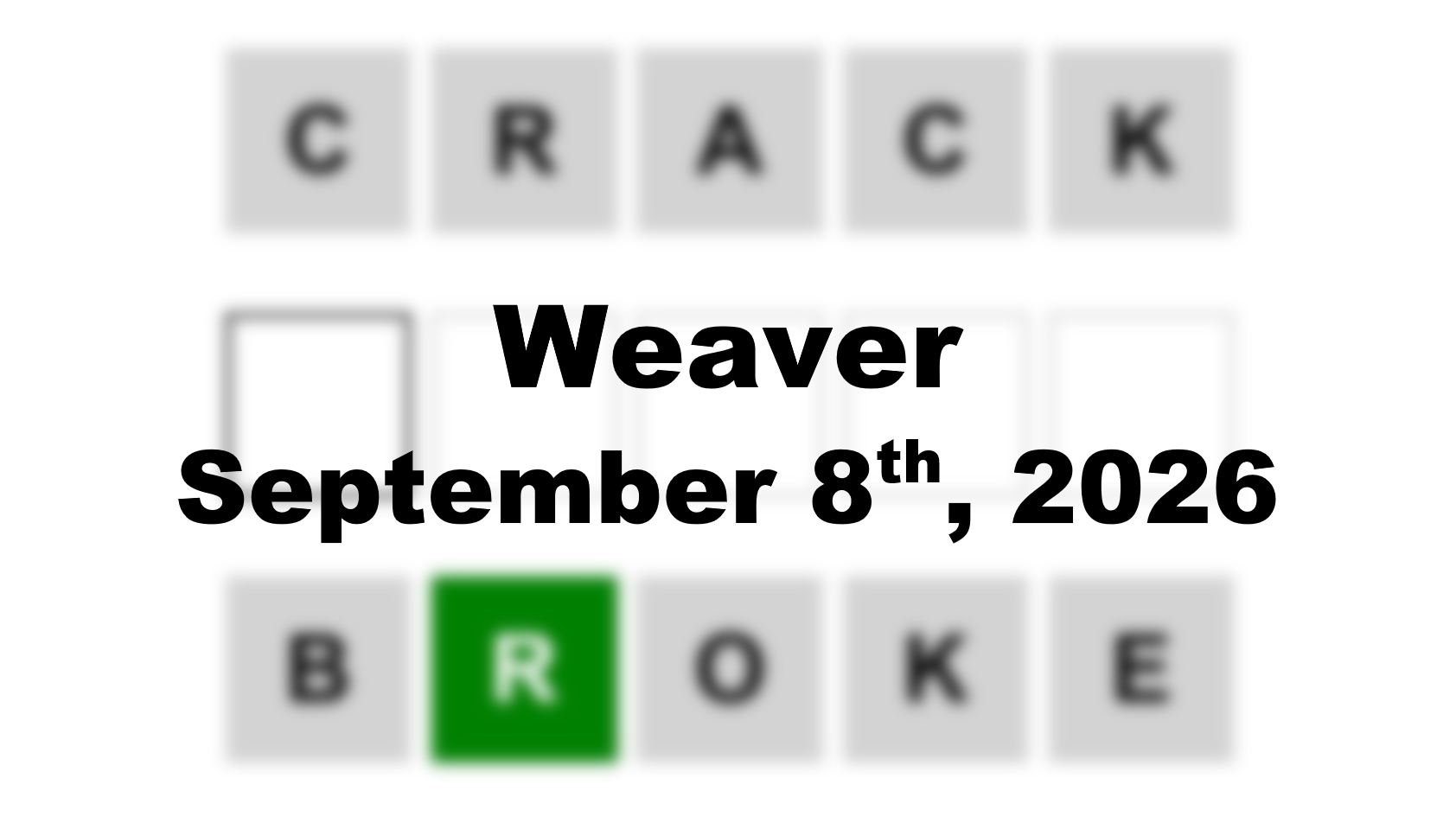 ‘Wordle’ Answer Today 1907 September 8th 2026 – Hints and Solution (9/8/26)
